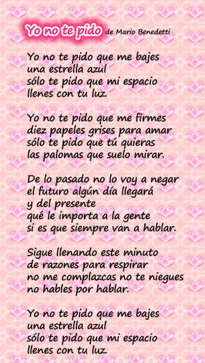 cute love poem in spanish