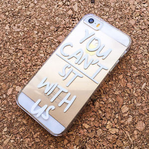 Clear-Plastic-Case-Cover-for-iPhone-5C-You-Cant-Sit-With-Us-mean-girls ...