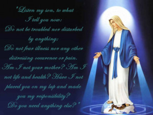 Mother Mary Wants Us To Preach The Gospel To The Whole World