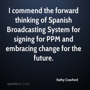 commend the forward thinking of Spanish Broadcasting System for ...