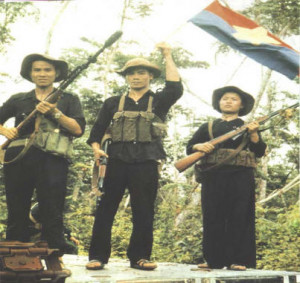 Viet Cong about to fire