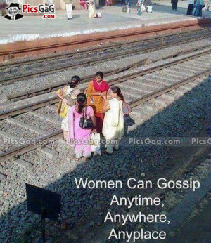 Women Gossip Funny Indian Picture