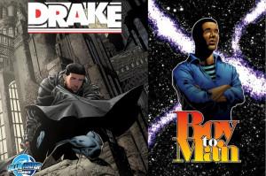 Drake, on the cover as Batman and inside a new comic book release ...