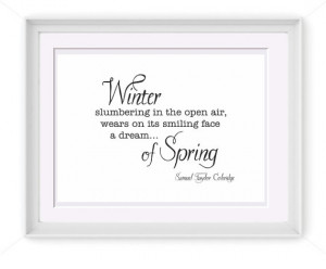 Happy Groundhog Day Printable Dream of Spring Quote by PIYDesigns, $4 ...