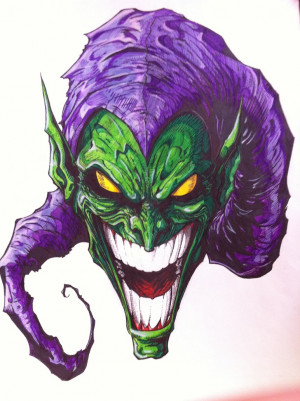 Green goblin by Tomuribecastro