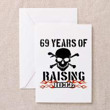 69Th Birthday Greeting Cards