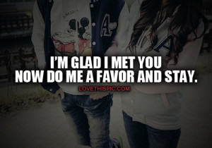 Glad I Met You