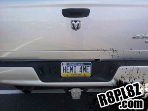 Dodge Rate Funny License Plates And Cool Vanity Plate Ideas