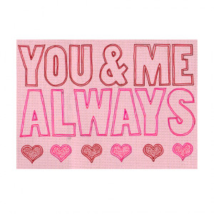 folksy buy you and me always quote wall art print 8 x 10