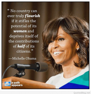 ... Michelle Obama speaks frequently about kids’ health, nutrition, and