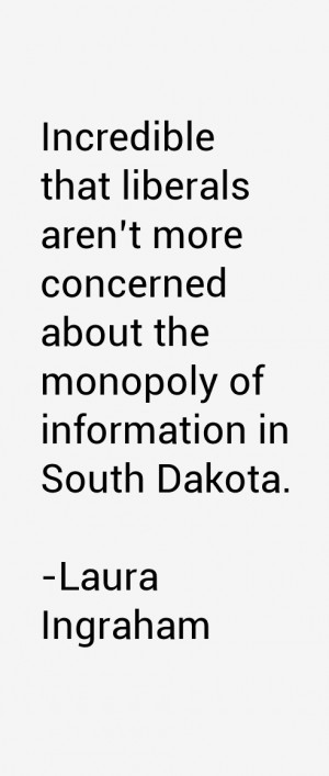 Incredible that liberals aren 39 t more concerned about the monopoly ...