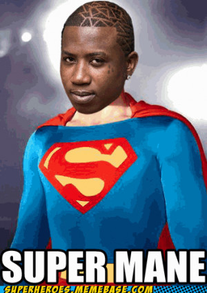 Guccis Mane as Superman