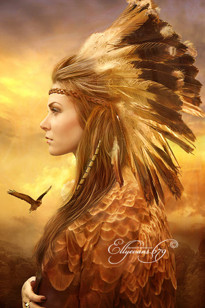 Totem Spirit Eagle by Ellyevans679