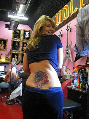 browncoats:Jewel Staite’s tattoowtf? when did kaylee get a giant ...