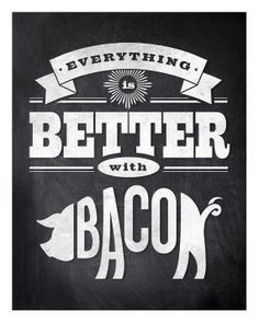 Some wisdom via Bacon is Magic I Food Quotes #Quotes More
