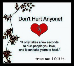 Don't Hurt Yourself