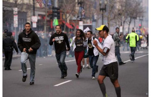 ... explosion at the 2013 Boston Marathon in Boston, Monday, April 15