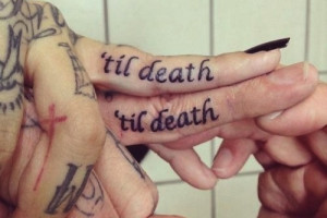 Til Death Couples Tattoo