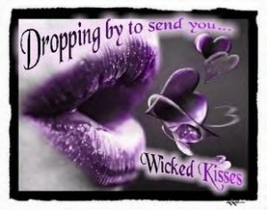 Kisses Wicked Purple Tag Code: