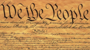 The Preamble to the US Constitution starts with the phrase 