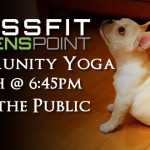 Free Community Yoga April 25, 2014
