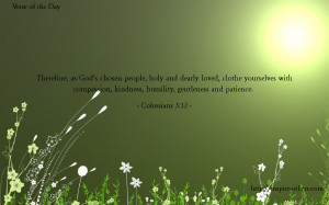 Verse of The Day 2015-03-12