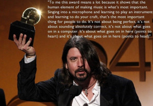 dave grohl kurt cobain hologram dave grohl quotes grammy