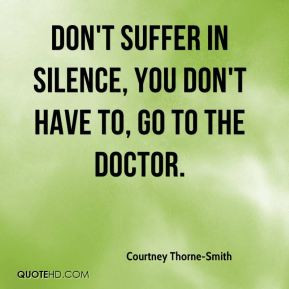 Suffer in Silence Quotes