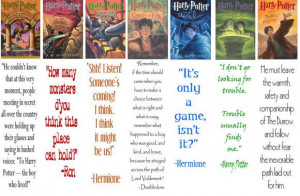 All of the Harry Potter books will fascinate me and call me to reread ...