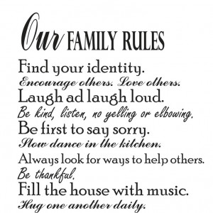 family rules