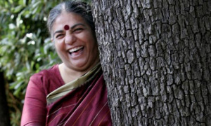 Vandana Shiva is leading a two week campaign to muster citizens ...
