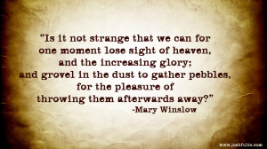 ... Moment Lose Sight To Heaven And The Increasing Glory - Heaven Quote