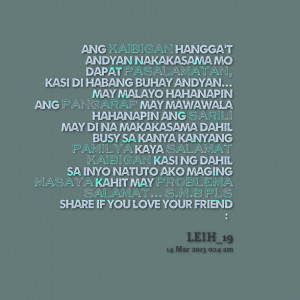 ... sa inyo natuto ako maging masaya kahit may problema salamat smb pls