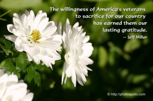 The willingness of America's veterans to sacrifice for our country has ...