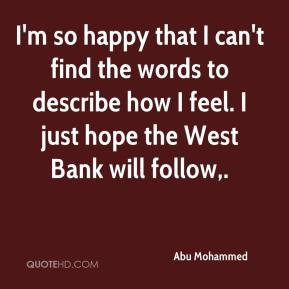 so happy that I can't find the words to describe how I feel. I ...