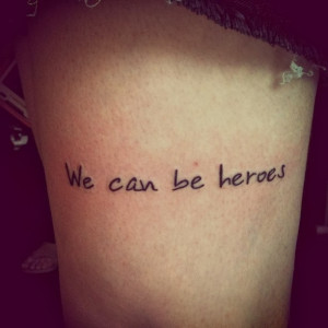 Music quote tattoos for musican
