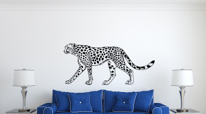 Cheetah Animals Wall Decal Car Decal Print