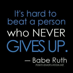 Babe Ruth quoteBeats, Food For Thought, Babe Ruth, Motivation Quotes ...
