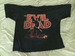 ... Evil-Dead-T-Shirt-W-Full-Quote-Army-Of-Darkness-Horror-Bruce-Campbell