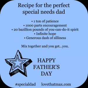 Father's Day cards for special needs dads