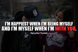 happiest when I’m being myself, and I’m myself when I’m ...