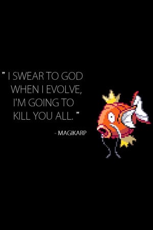 Gurren Lagann Wallpaper Quote Magikarp quote for ios by