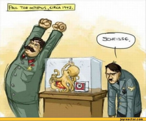 Paul the octopus / funny pictures :: stalin :: octopus :: Hitler ...