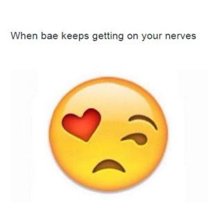 bae keeps getting on your nerves save to folder memes bae meme bae ...