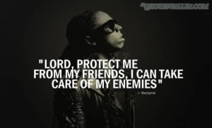 Can Take Care Of My Enemies