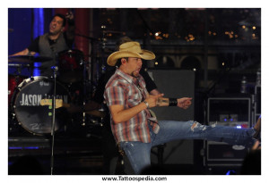 Jason Aldean Tattoos On This Town Guitar 4 » Jason Aldean Tattoos On ...