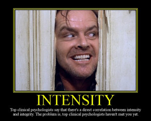 Intensity Motivational Poster by DaVinci41