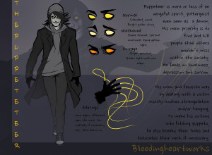 Puppeteer: Character Sheet by BleedingHeartworks