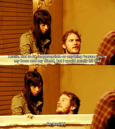 Parks and Recreation: Andy Dwyer and April Ludgate