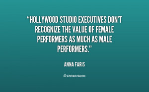Hollywood studio executives don't recognize the value of female ...